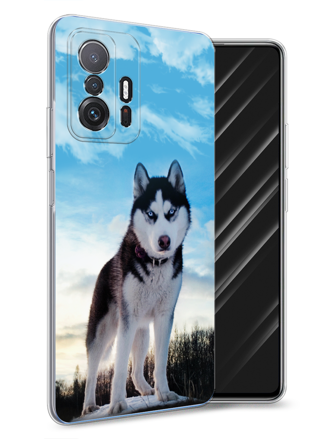 

Чехол Awog на Xiaomi Mi 11T/11T Pro "Хаски 3", Разноцветный, 313750-2