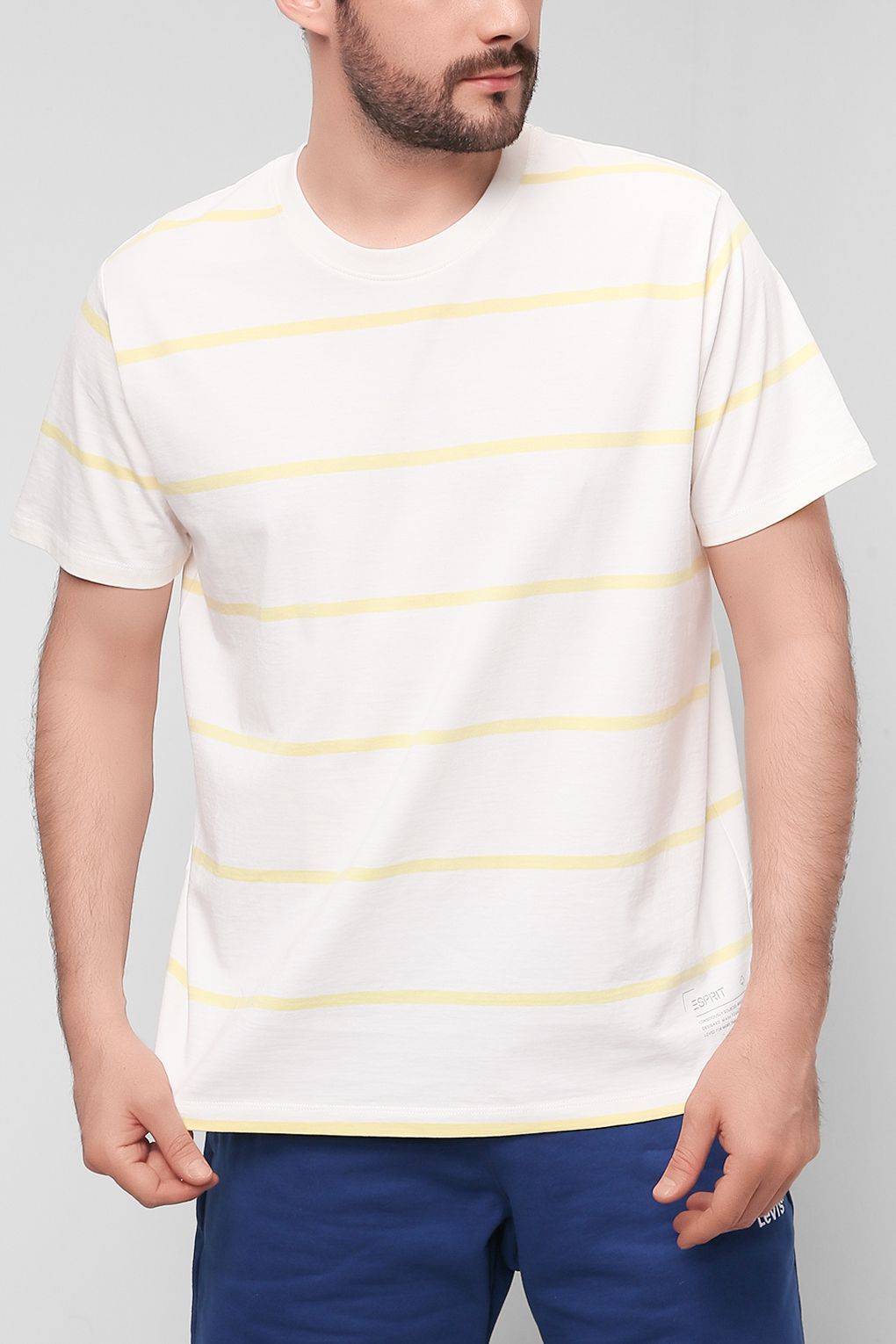

Футболка мужская Esprit Casual 022EE2K305 белая M, 022EE2K305