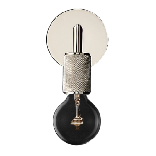 

Бра ImperiumLoft RH Utilitaire Single Sconce Silver