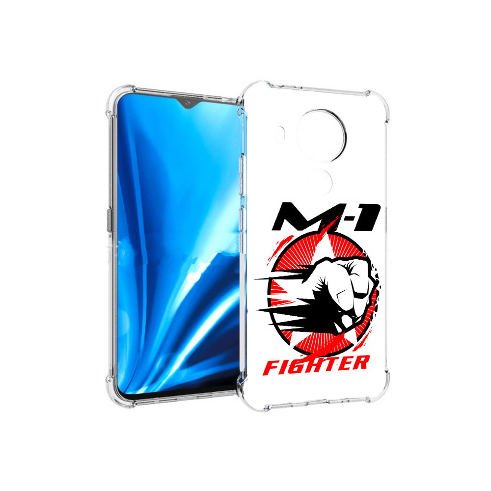 

Чехол MyPads Tocco для Nokia 5.4 единоборства М-1 (PT156621.100.342), Прозрачный, Tocco
