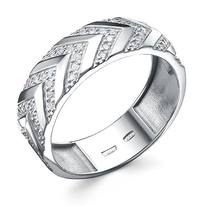 

Кольцо из серебра р.  Kari Jewelry 230748, фианит, 230748