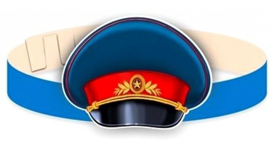 

Маска-ободок Сфера Фуражка полицейского *МА-9746