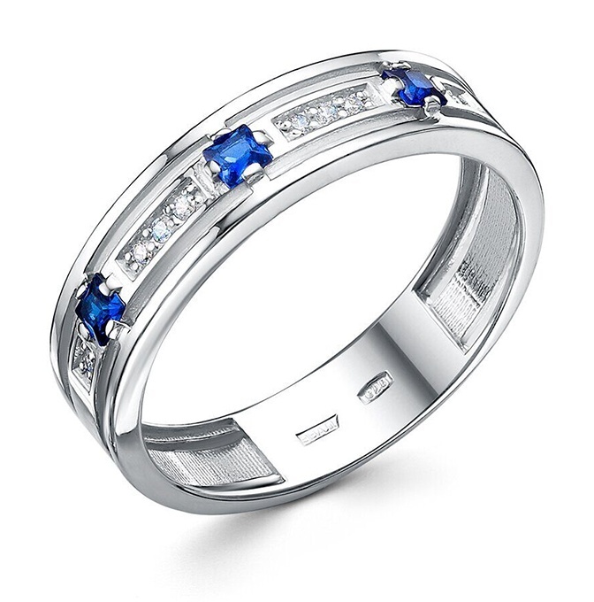 

Кольцо из серебра р.  Kari Jewelry 230745, фианит, 230745
