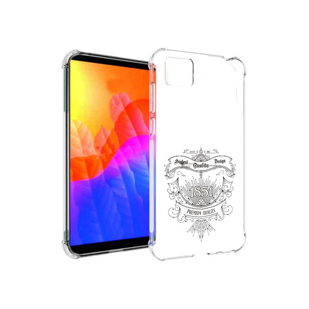 

Чехол MyPads логотип 1851 год для Honor 9S (DUA-LX9), Прозрачный, Tocco
