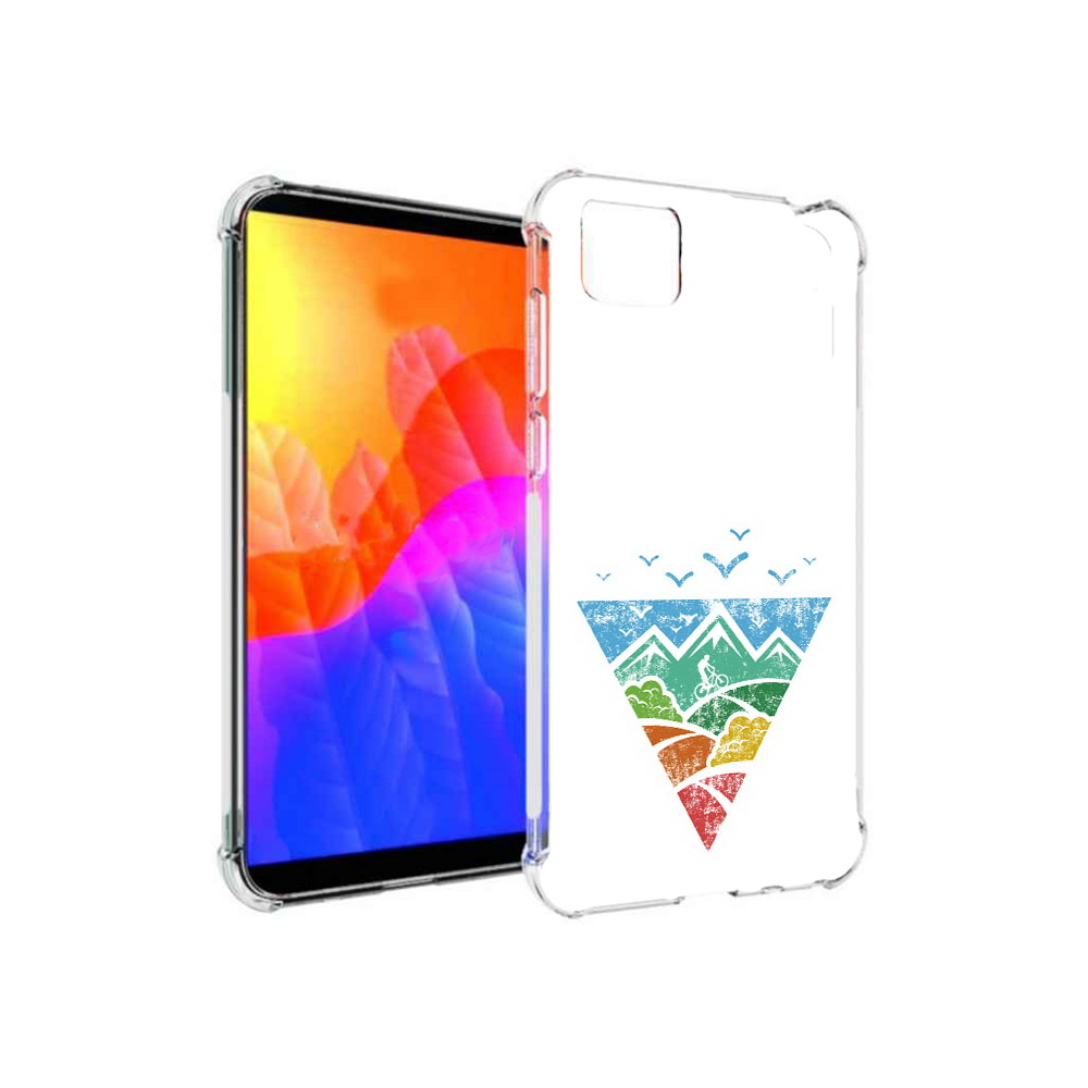 

Чехол MyPads Лес земля море чайки для Honor 9S (DUA-LX9), Прозрачный, Tocco