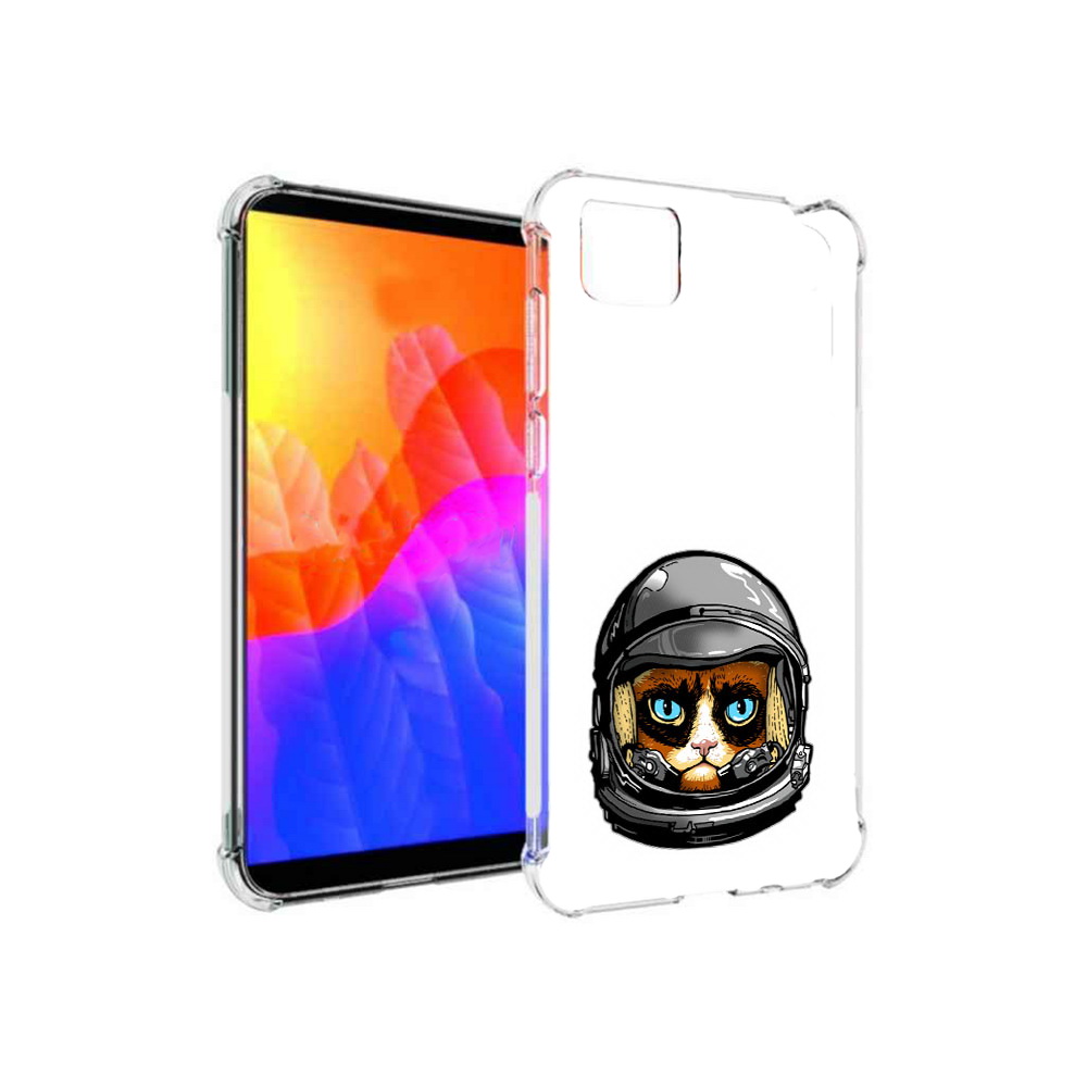 

Чехол MyPads кот космонавт для Honor 9S (DUA-LX9), Прозрачный, Tocco