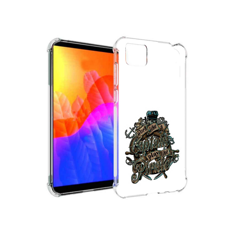 Чехол MyPads капитан пиратов для Honor 9S (DUA-LX9)