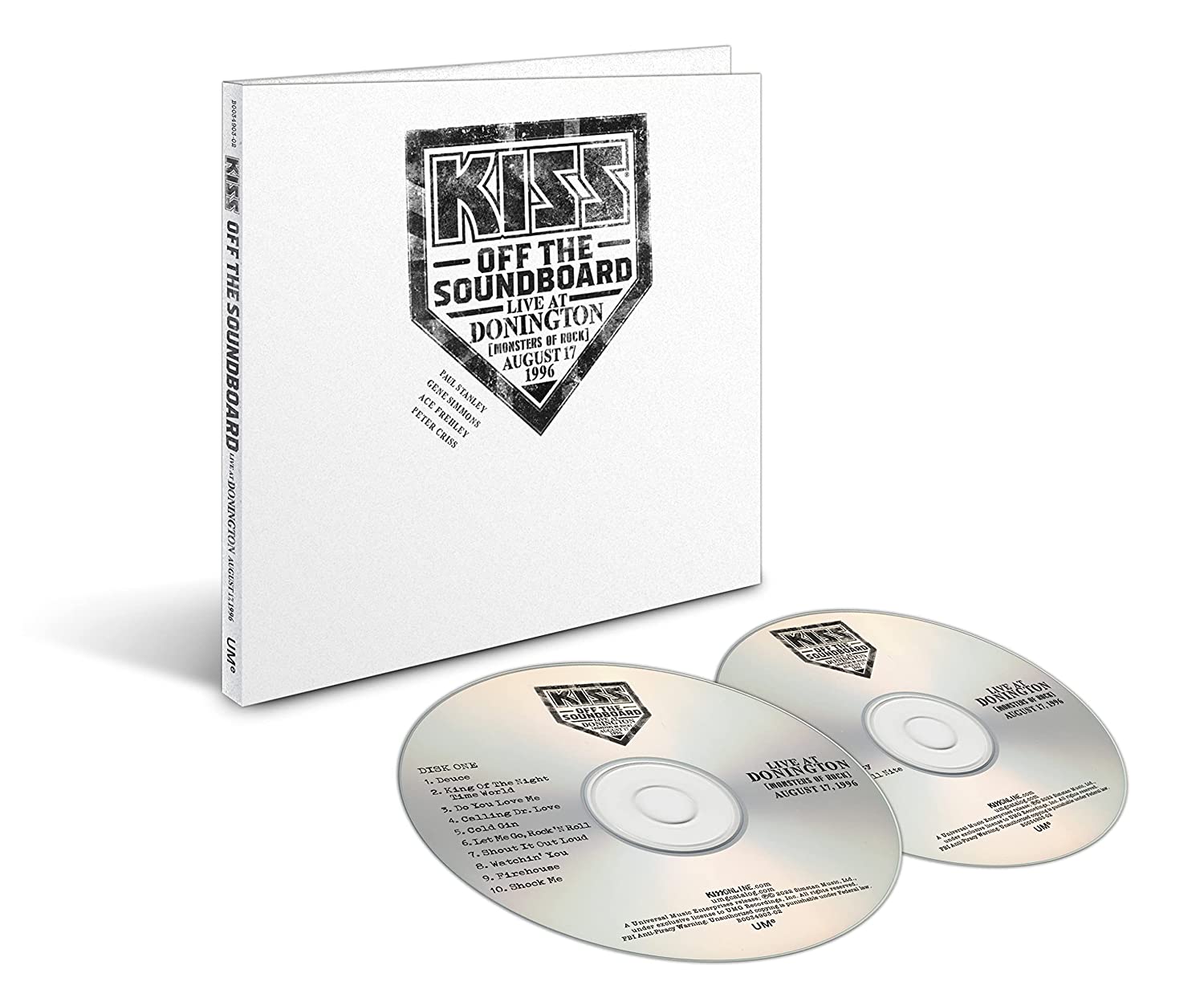 фото Kiss off the soundboard: donington 1996 (2cd) мистерия звука