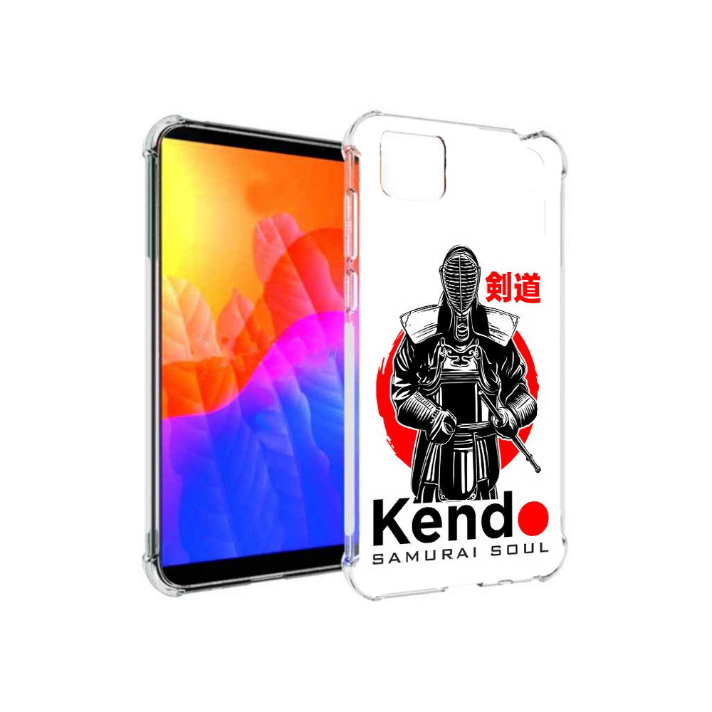 

Чехол MyPads рисованый самурай для Honor 9S (DUA-LX9), Прозрачный, Tocco