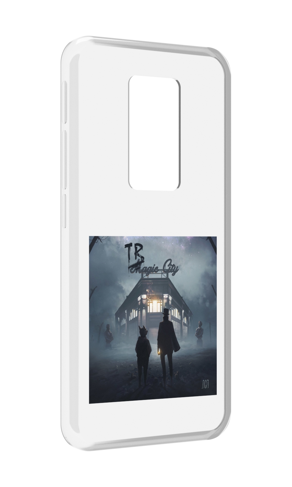 

Чехол MyPads Tragic City ЛСП для Motorola Defy 2021, Прозрачный, Tocco