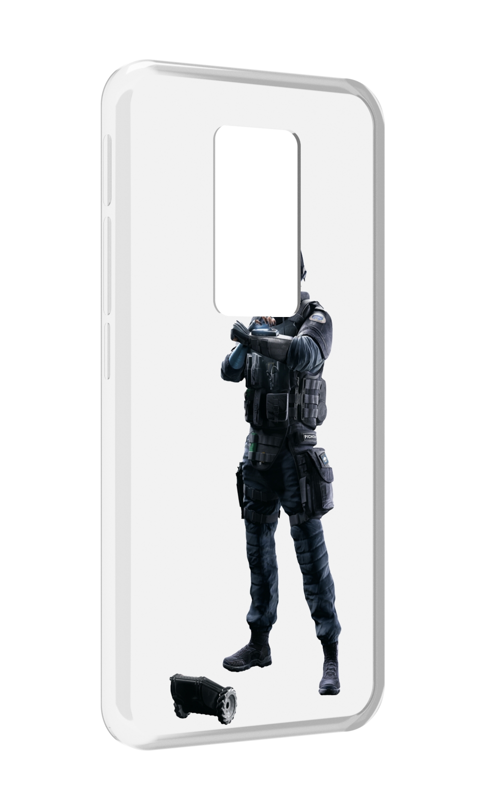 

Чехол MyPads Tom-Clancy's-Rainbow-Six-1 для Motorola Defy 2021, Прозрачный, Tocco