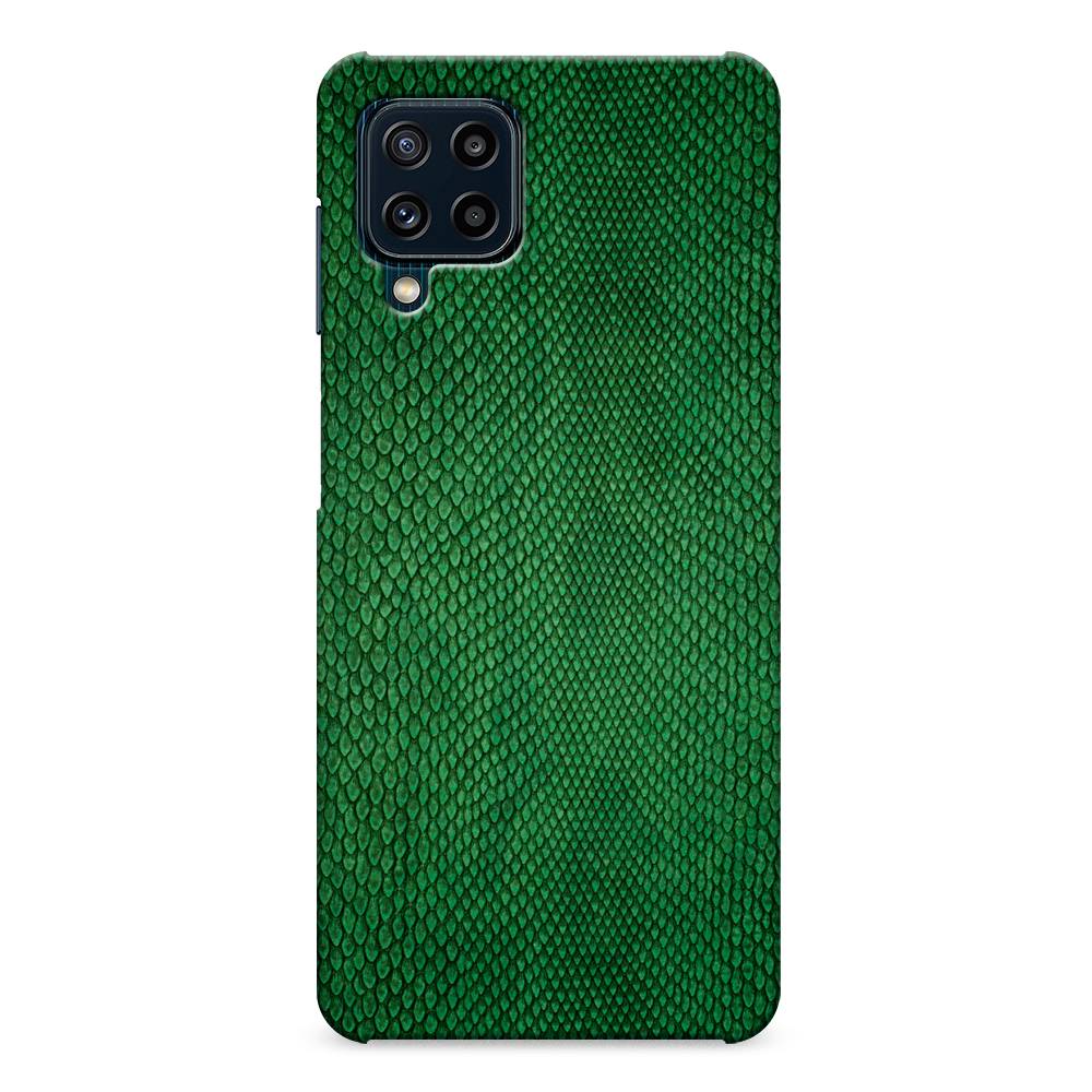 

Пластиковый чехол "Изумрудная змея" на Samsung Galaxy M32