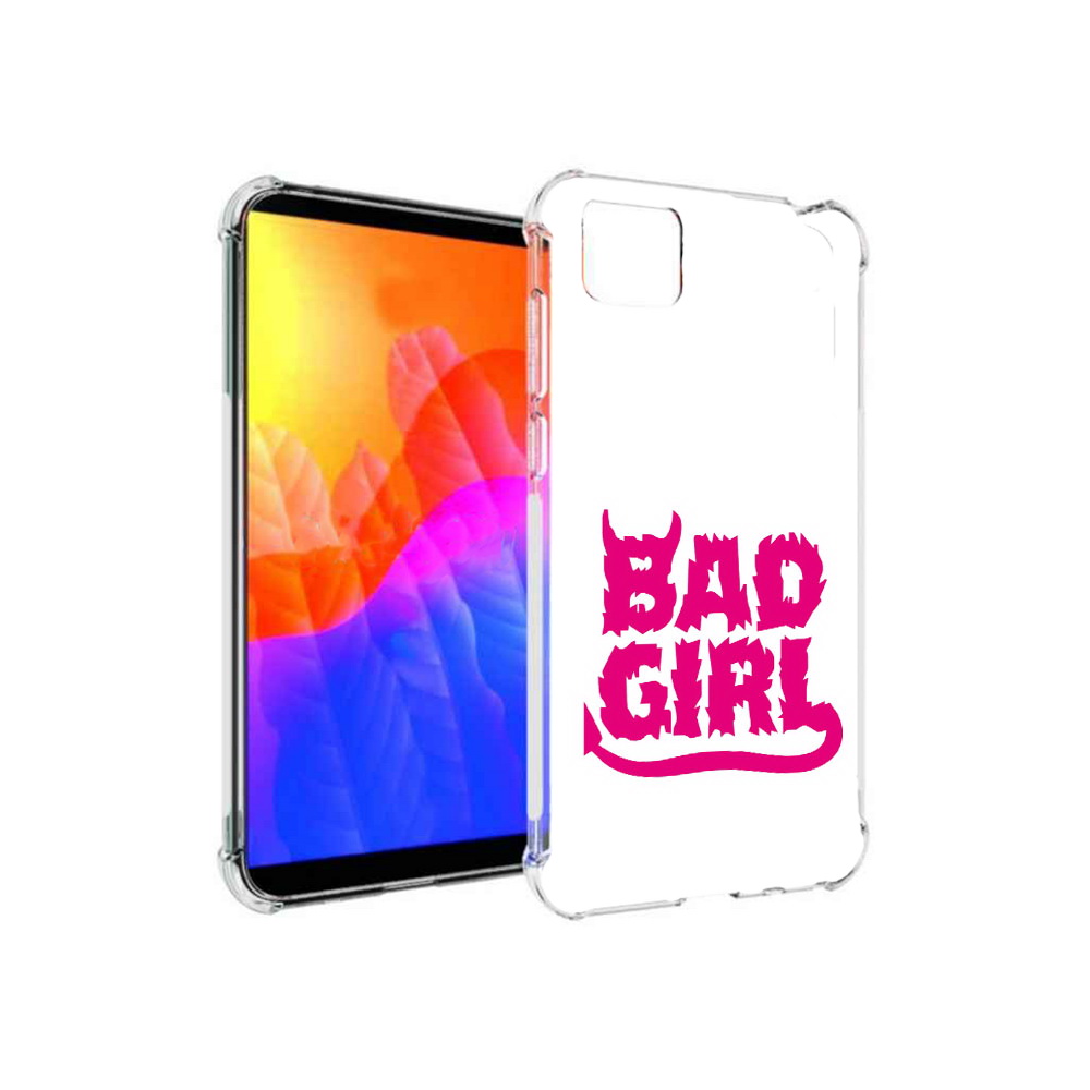 

Чехол MyPads плохая девочка для Honor 9S (DUA-LX9), Прозрачный, Tocco