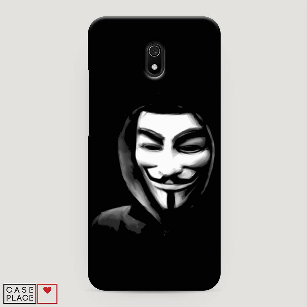 

Пластиковый чехол "Анонимус" на Xiaomi Redmi 8A, 37220-4