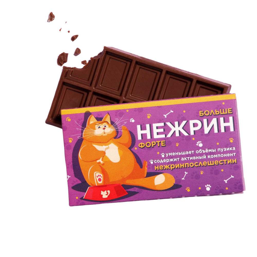 

Шоколад молочный Нежрин - форте 27 г
