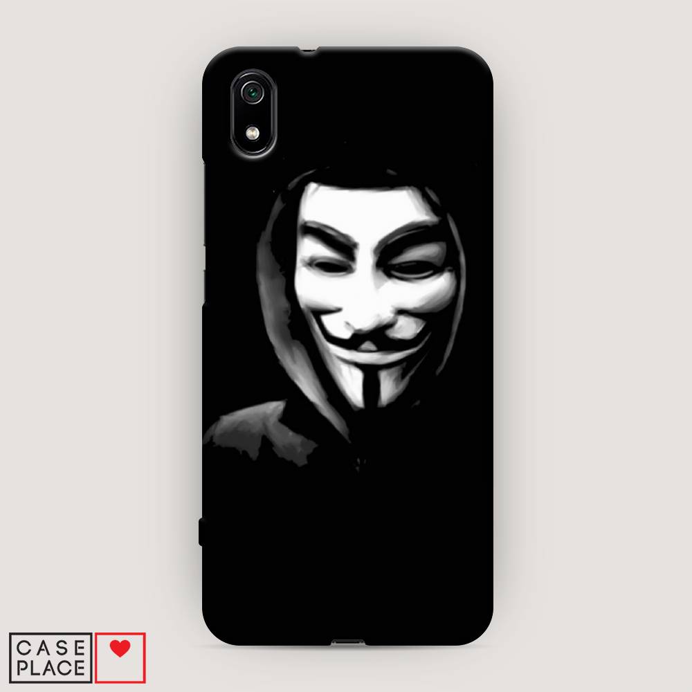 

Пластиковый чехол "Анонимус" на Xiaomi Redmi 7A, 35420-4