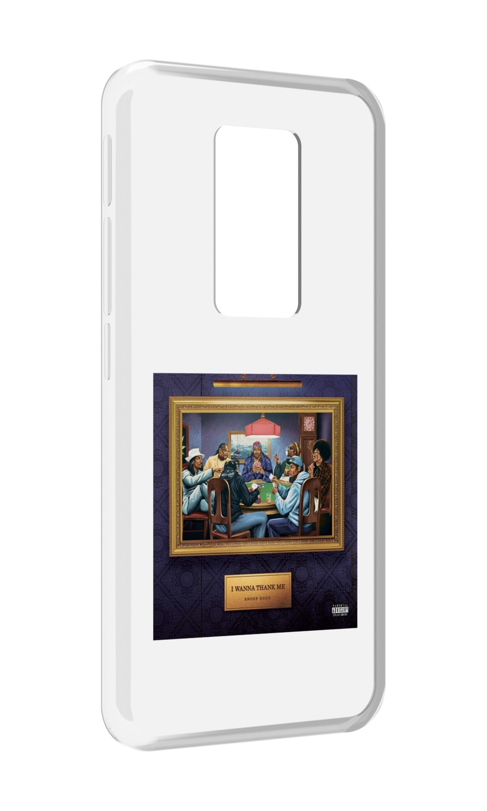 

Чехол MyPads Snoop Dogg WANNA THANK ME для Motorola Defy 2021, Прозрачный, Tocco