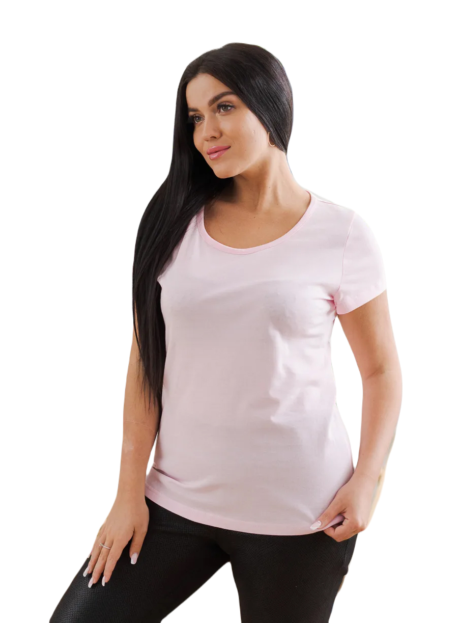 

Футболка женская BOMBACHO casual розовая 46 RU, Розовый, casual