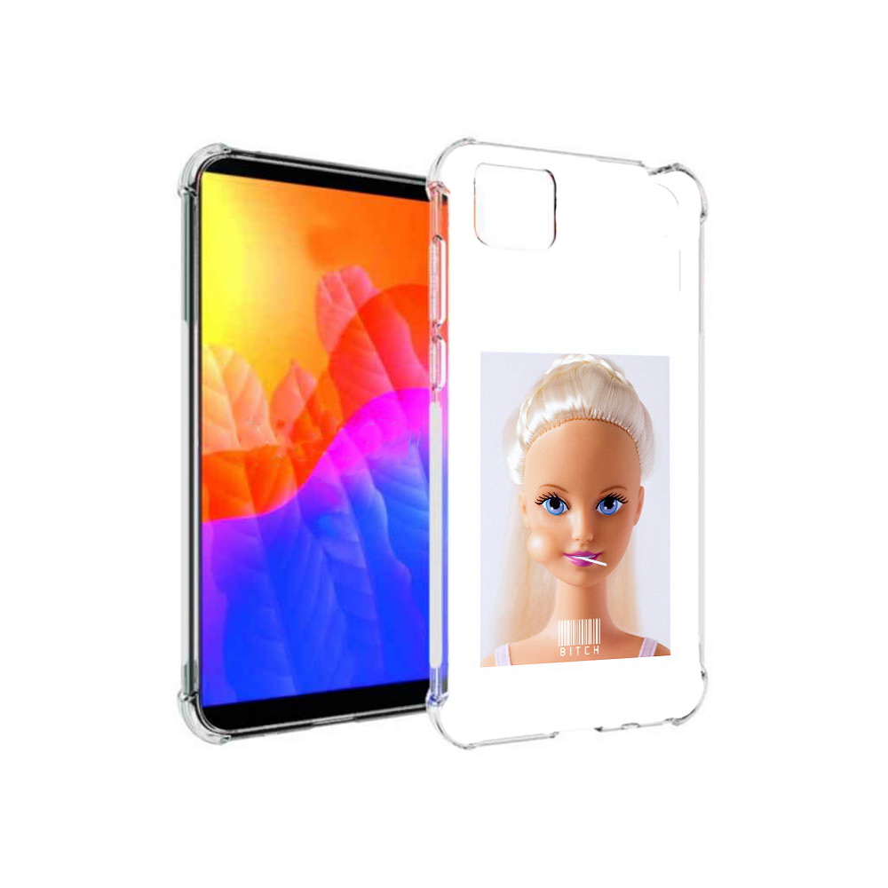 

Чехол MyPads барби для Honor 9S (DUA-LX9), Прозрачный, Tocco