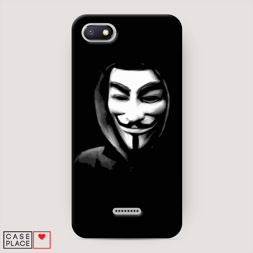 

Пластиковый чехол "Анонимус" на Xiaomi Redmi 6A, 34120-4