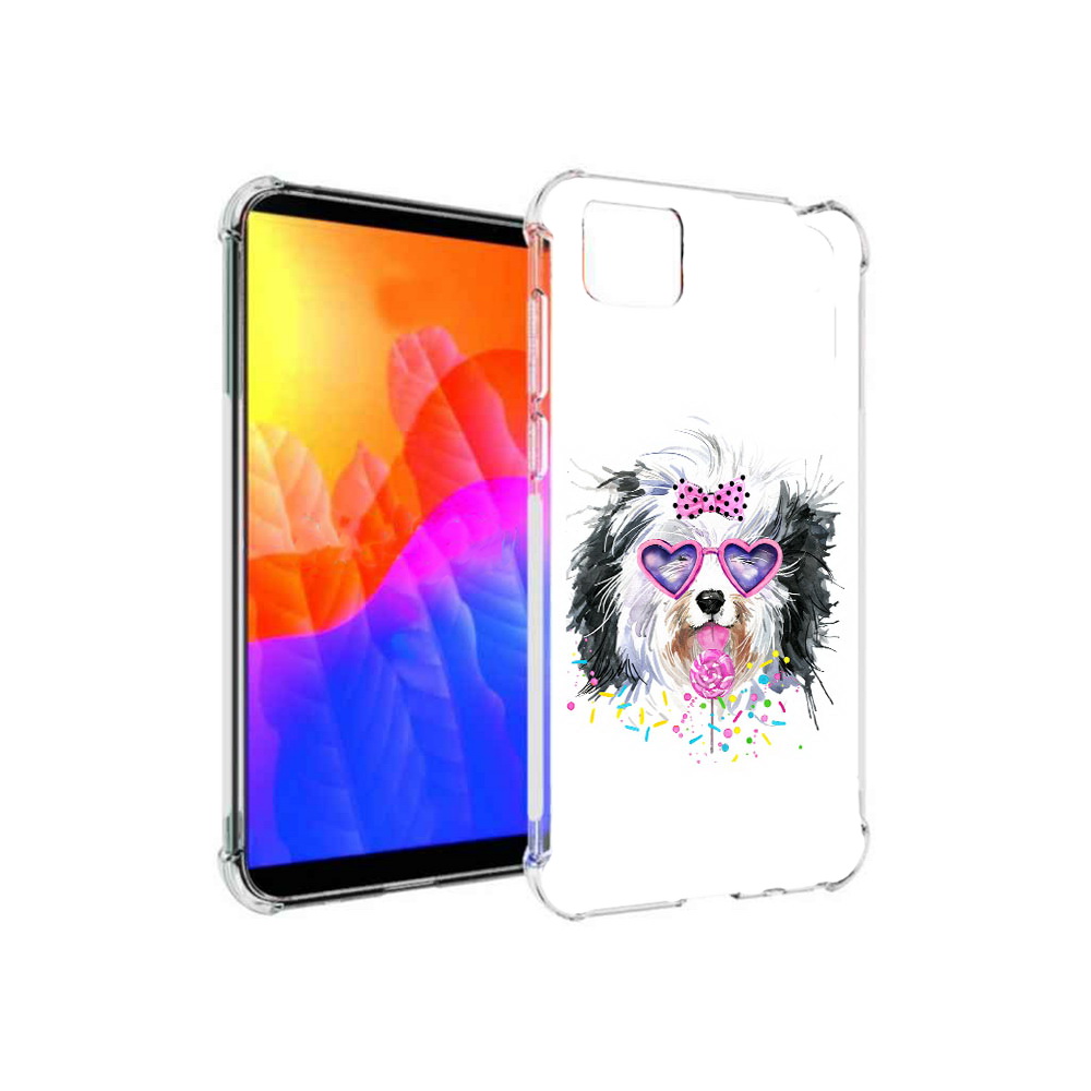 

Чехол MyPads пушистик для Honor 9S (DUA-LX9), Прозрачный, Tocco
