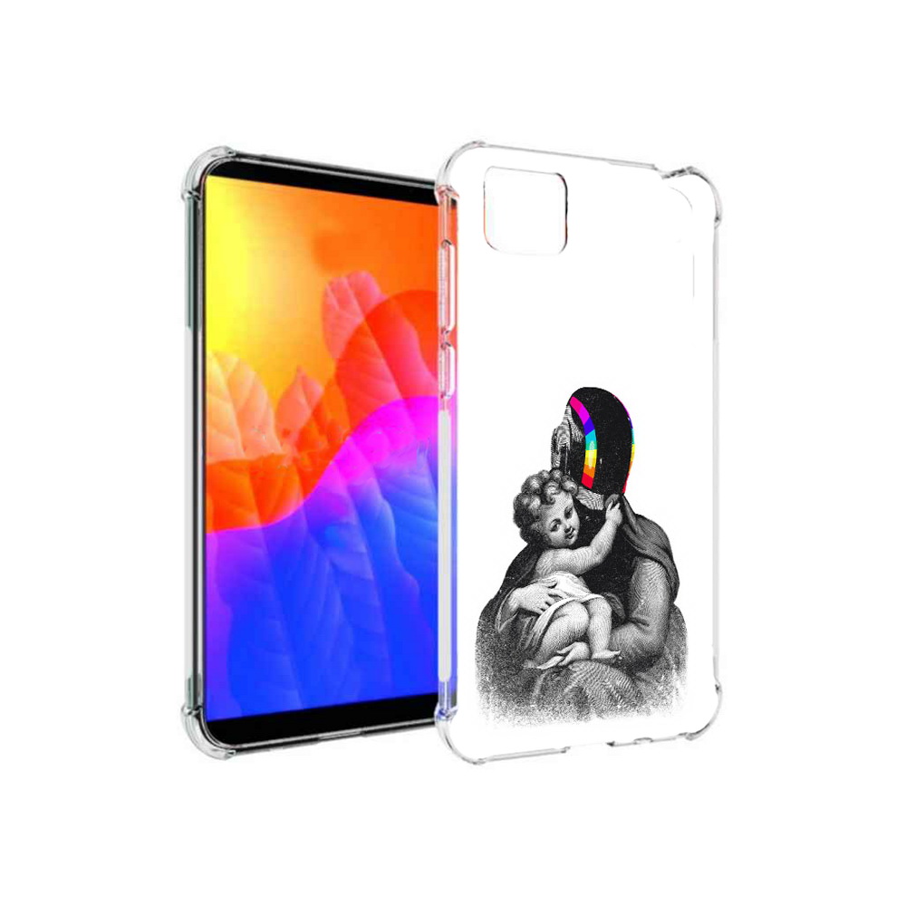 

Чехол MyPads защитник в шлеме для Honor 9S (DUA-LX9), Прозрачный, Tocco