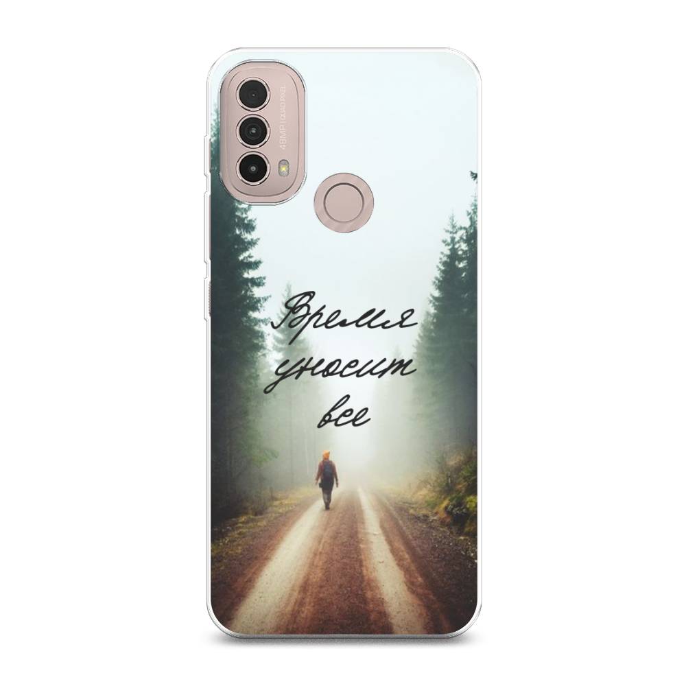 

Чехол Awog на Lenovo K14 Plus/Motorola Moto E20/E30/E40 "Время уносит все", Разноцветный, 243650-6