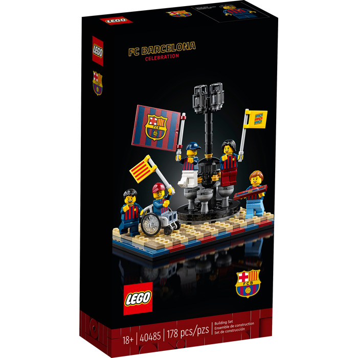 Конструктор LEGO FC Barcelona Celebration Set Празднование ФК Барселона, 40485 барселона под звуки смерти