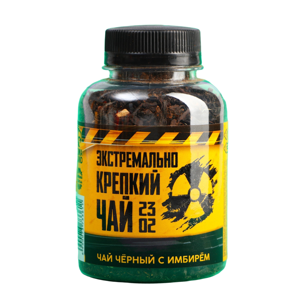 

Черный чай Экстремально крепкий с имбирём 50 г