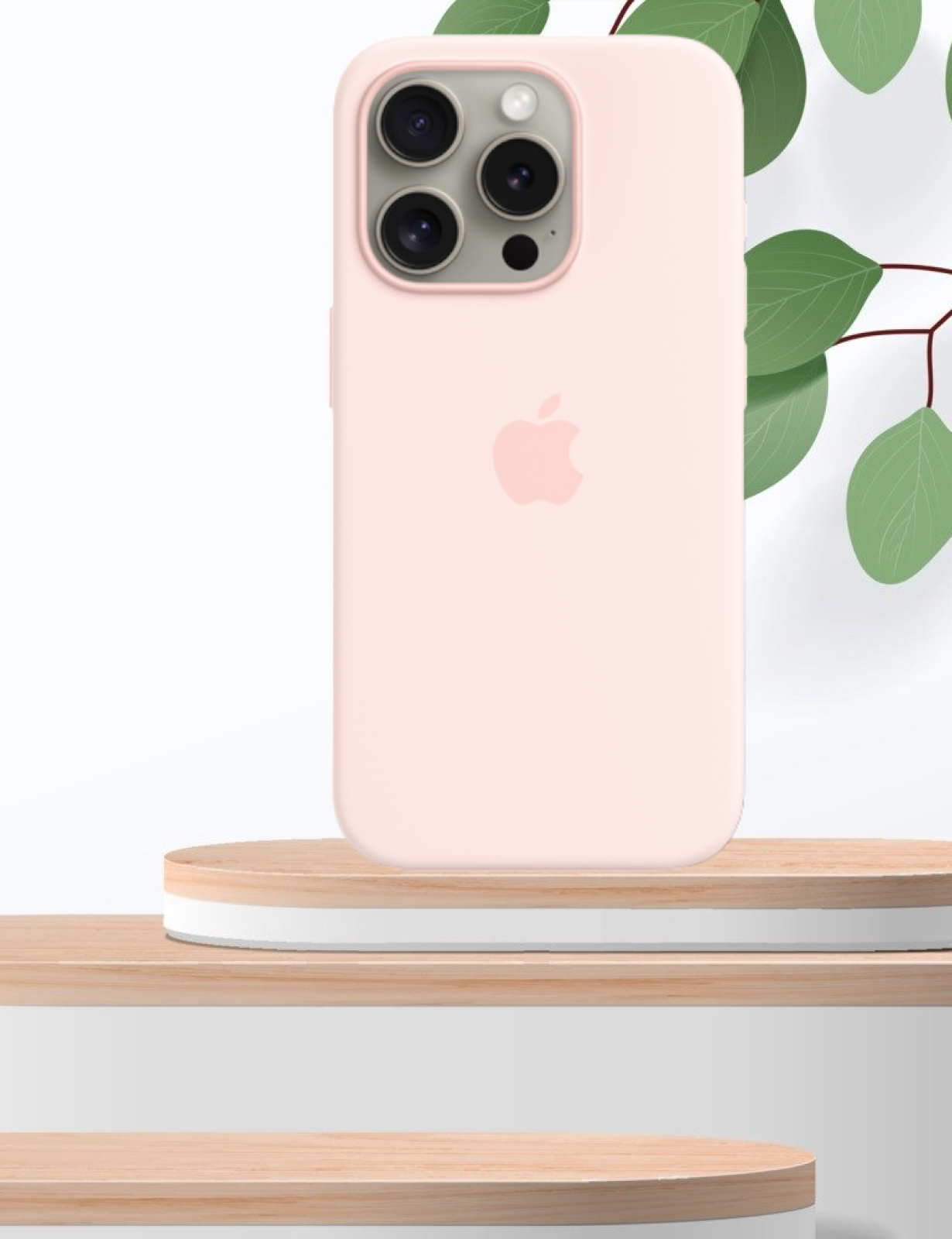 

Чехол Silicone Case Magsafe Apple Iphone 15 Pro Max Chalk Pink, Розовый, Apple iPhone 15 Pro max