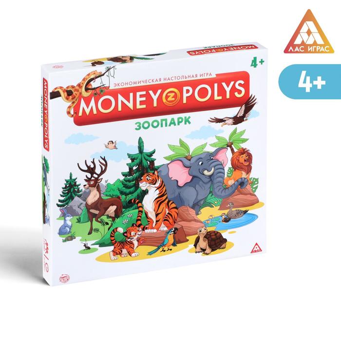 фото Экономическая игра «money polys. зоопарк», 4+ лас играс