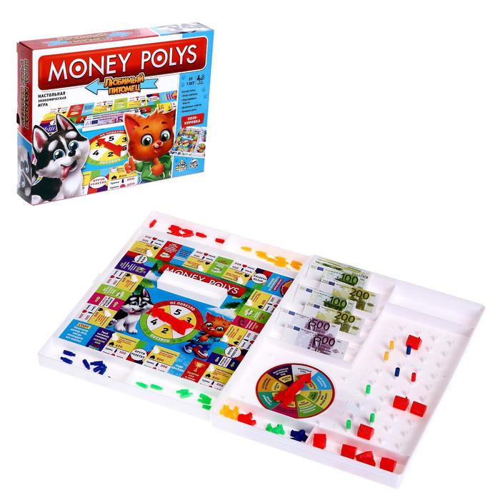 фото Настольная игра money polys «любимые питомцы» лас играс kids