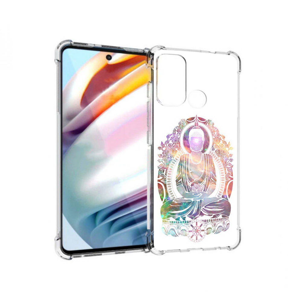 

Чехол MyPads Tocco для Motorola Moto G60 умный мужчина абстракция (PT227068.360.651), Прозрачный, Tocco
