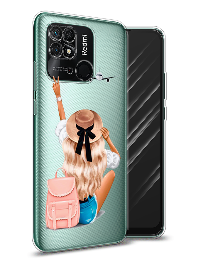 

Чехол Awog на Xiaomi Redmi 10C "Автостопом самолетом", Разноцветный, 313450-7