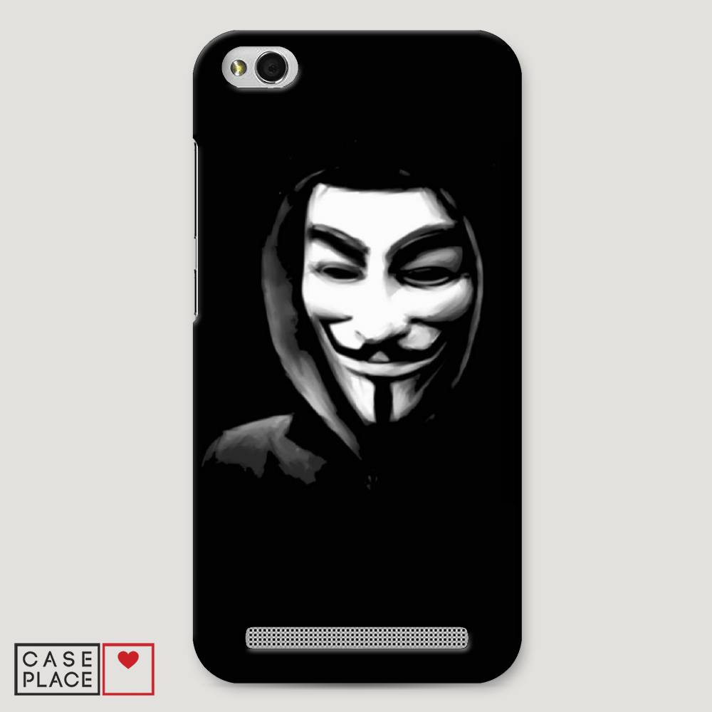 

Пластиковый чехол "Анонимус" на Xiaomi Redmi 5A, 32820-4