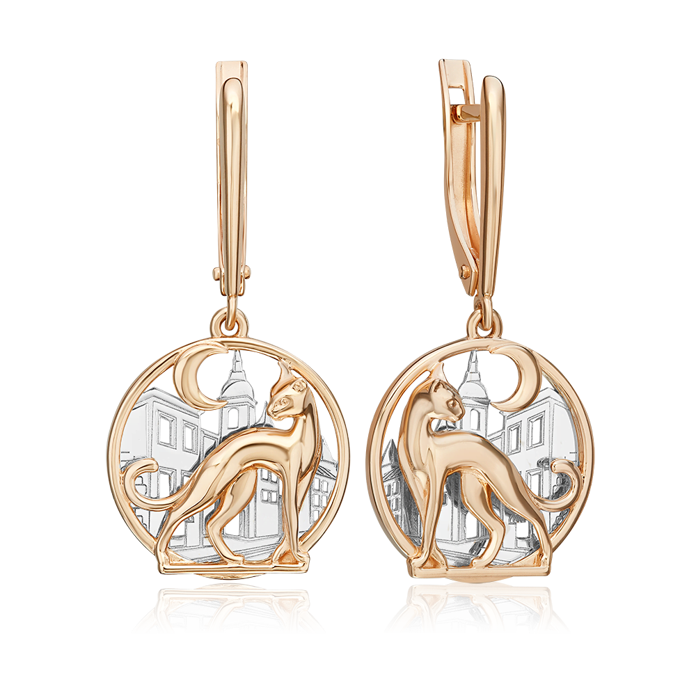 

Серьги из золота PLATINA jewelry 02-5422-00-000-1111, 02-5422-00-000-1111