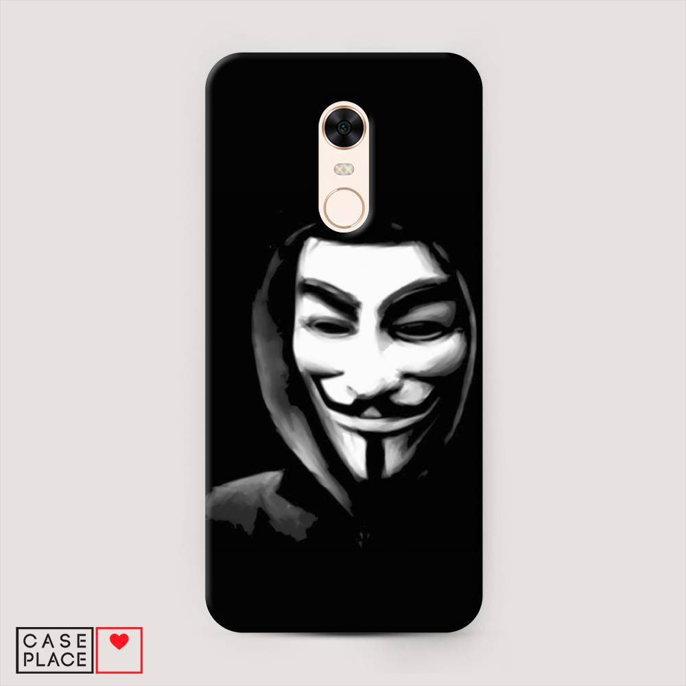 

Пластиковый чехол "Анонимус" на Xiaomi Redmi 5 Plus, 33120-4