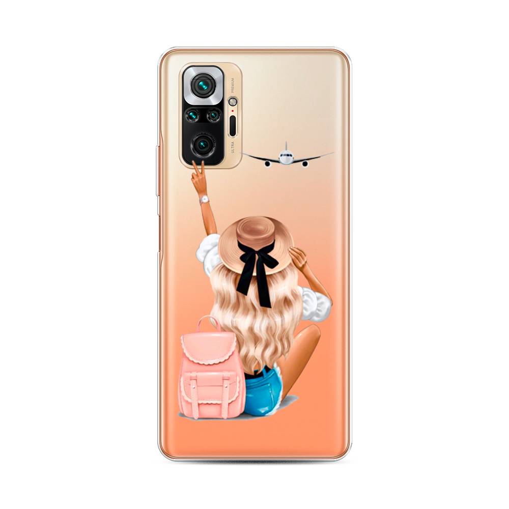 фото Чехол awog "автостопом самолетом" для xiaomi redmi note 10 pro
