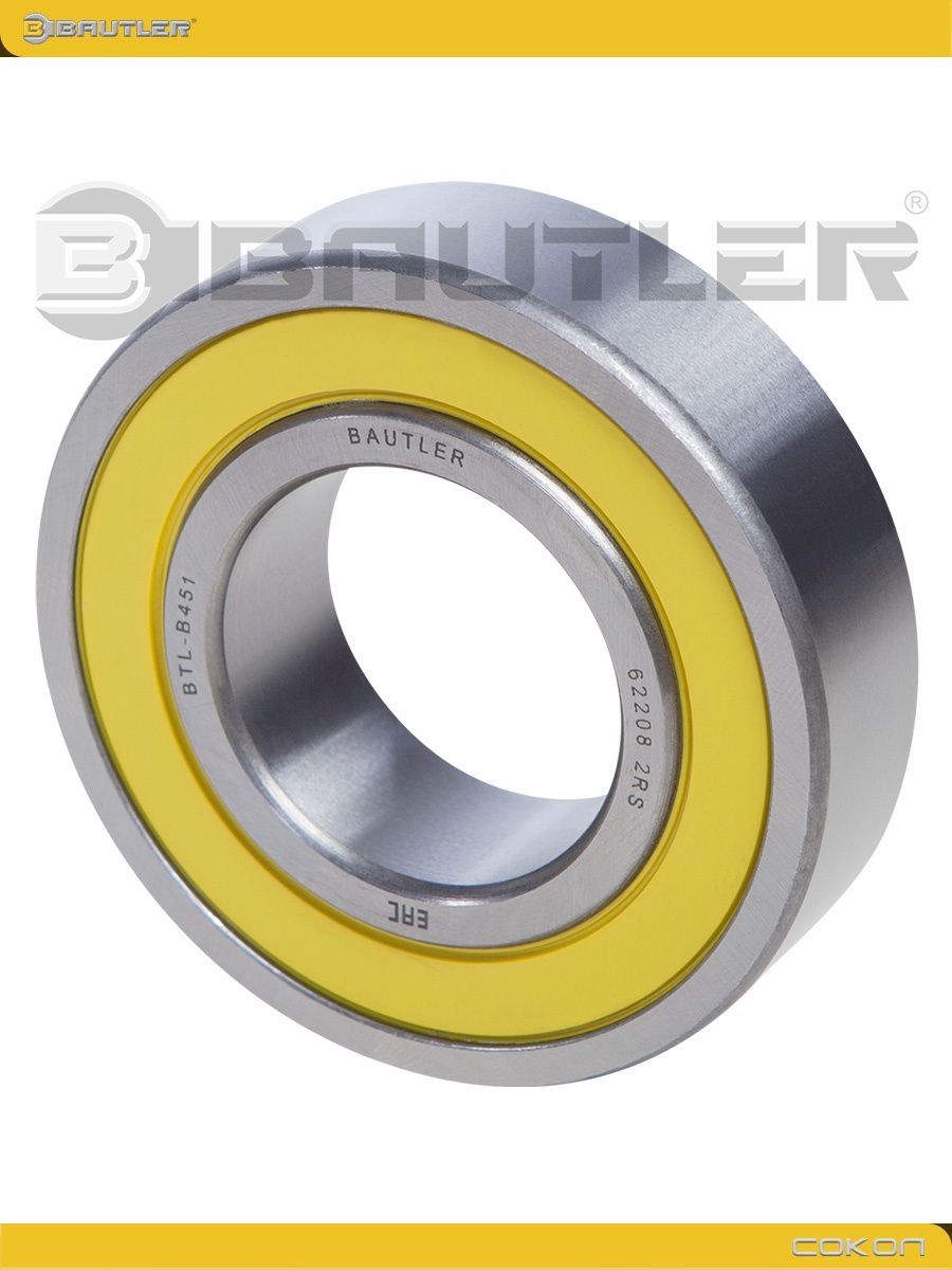 

Подшипник полуоси заднего моста BAUTLER для ВАЗ 2121, 21213, 2123. (62208 2RS)