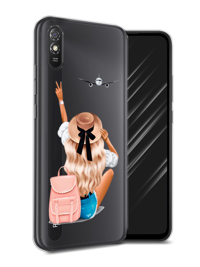 

Чехол Awog на Xiaomi Redmi 9A "Автостопом самолетом", Разноцветный, 38950-7