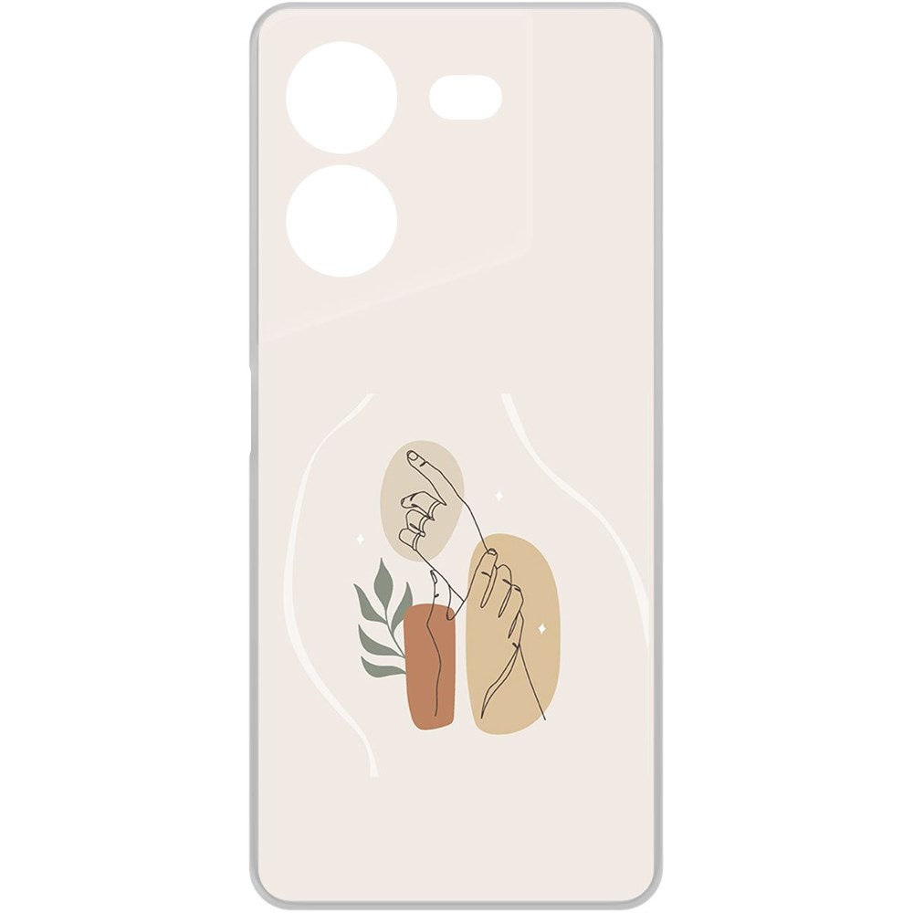 

Чехол-накладка Krutoff Clear Case Тонкость для TECNO Pova 5 Pro, Прозрачный