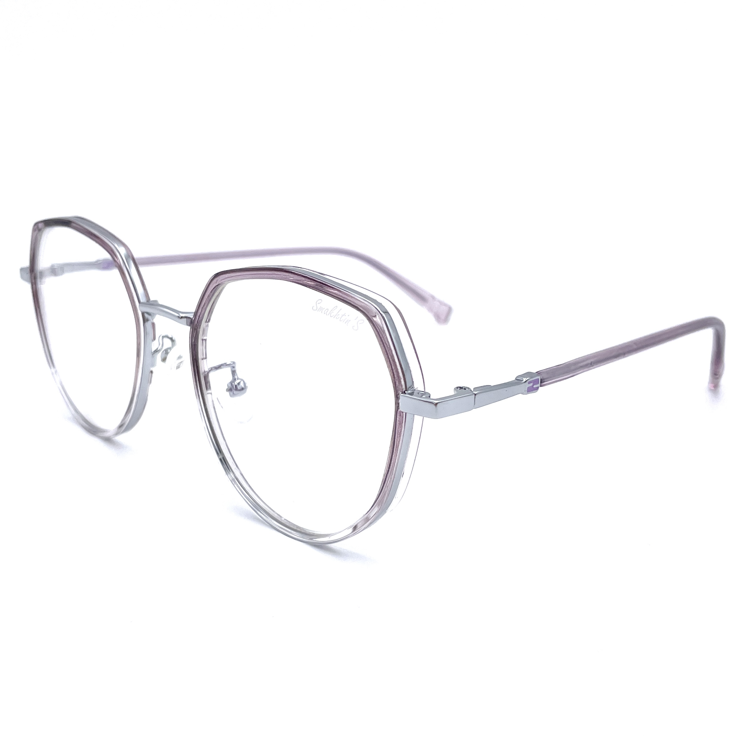 Очки для компьютера Smakhtin'S eyewear & accessories серебристый, фиолетовый (6167C4)