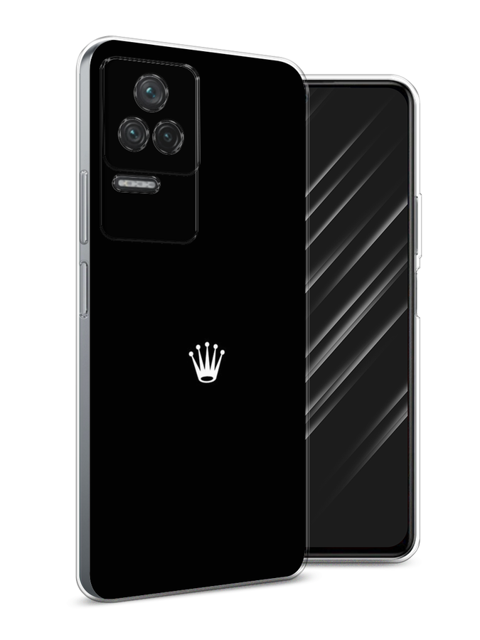 

Чехол Awog на Xiaomi Redmi K40S "Белая корона на черном фоне", Разноцветный, 314650-7