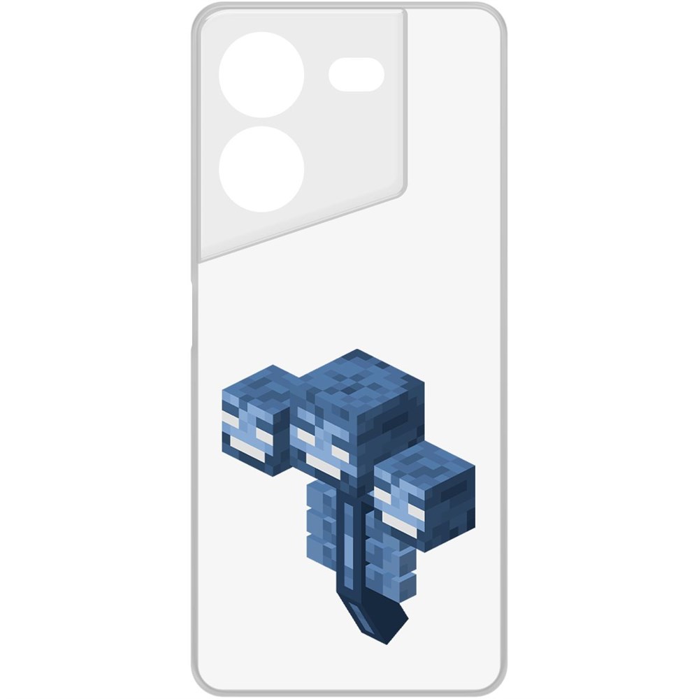 Чехол-накладка Krutoff Clear Case Minecraft-Иссушитель для TECNO Pova 5 Pro