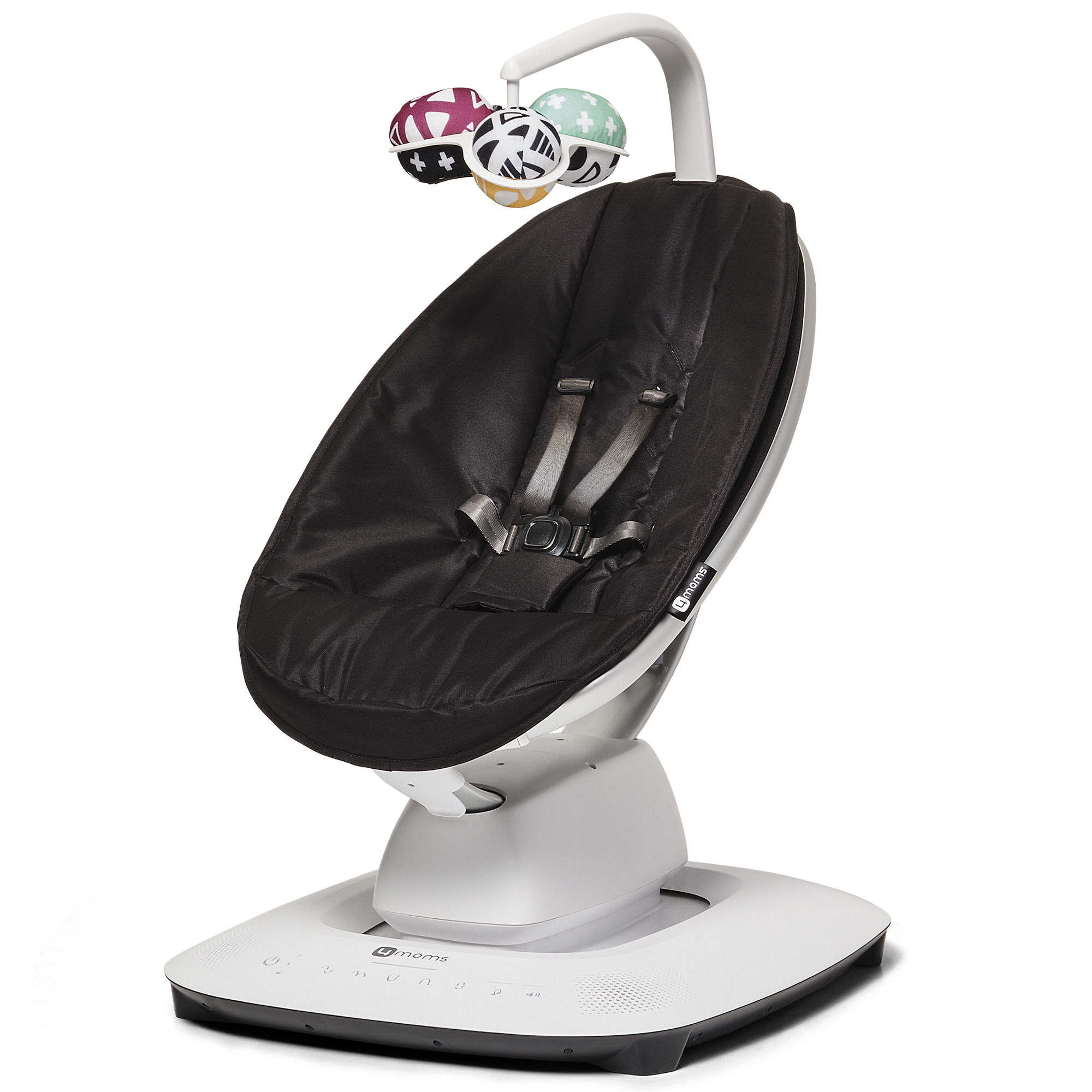 Кресло-качалка 4moms mamaRoo New черная 2001004