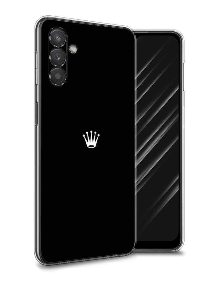 

Чехол Awog на Samsung Galaxy A13 5G / Самсунг A13 5G "Белая корона на черном фоне", Разноцветный, 2104150-7
