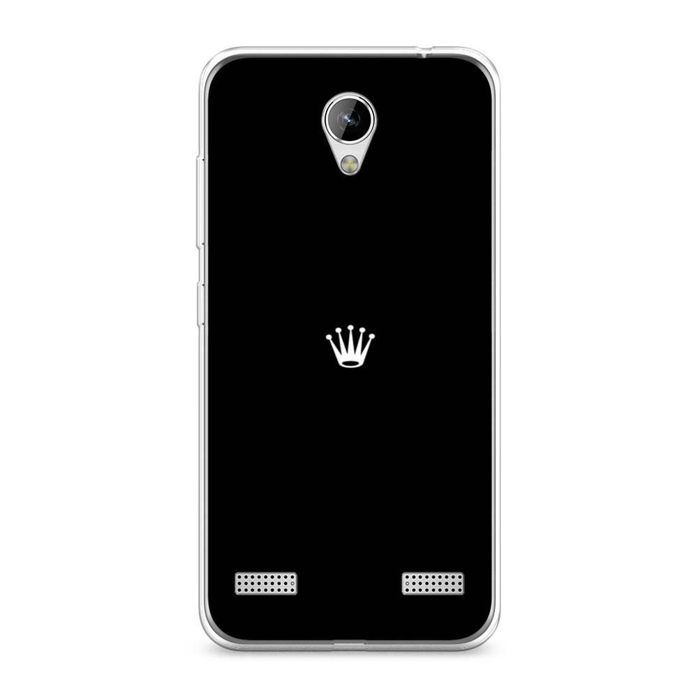 

Чехол Awog на ZTE Blade A520 / ЗТЕ Блэйд A520 "Белая корона на черном фоне", 132050-7