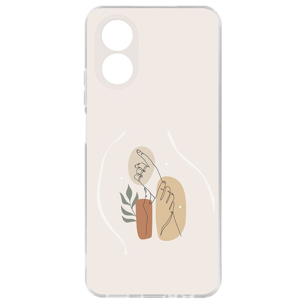 

Чехол-накладка Krutoff Clear Case Тонкость для Oppo A38 4G, Прозрачный