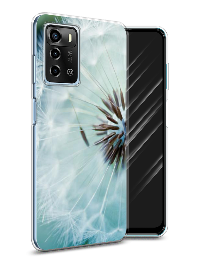 

Чехол Awog на ZTE Blade A72 / ЗТЕ Блэйд A72 "Пух одуванчика", Разноцветный, 135450-4