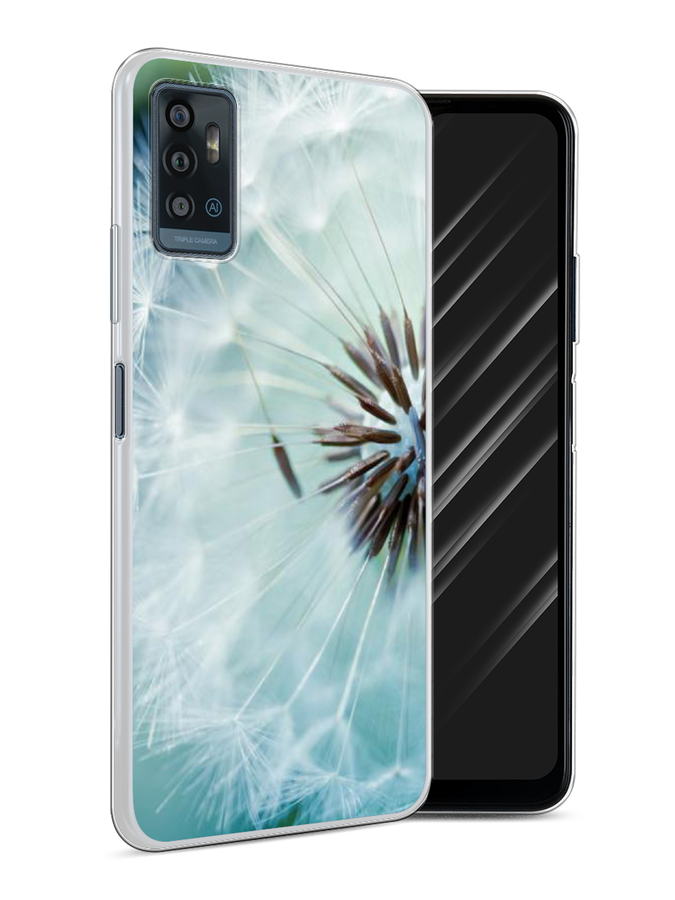 

Чехол Awog на ZTE Blade A71 / ЗТЕ Блэйд A71 "Пух одуванчика", Разноцветный, 134450-4